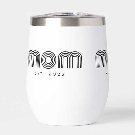 Mom Established New Mom Gift (Vorderseite)