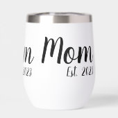 Mom Established New Mom Gift (Rückseite)