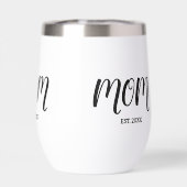 Mom Established New Mom Gift (Rückseite)
