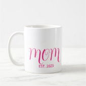 Mom Established New Mom Gift Coffee Mug Kaffeetasse (Links)