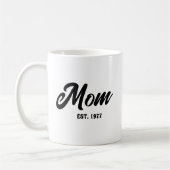 Mom Established New Mom Gift Kaffeetasse (Links)