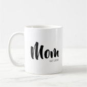 Mom Established New Mom Gift Kaffeetasse (Links)