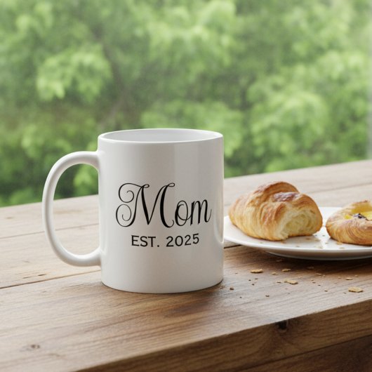 Mom Established New Mom Gift Kaffeetasse