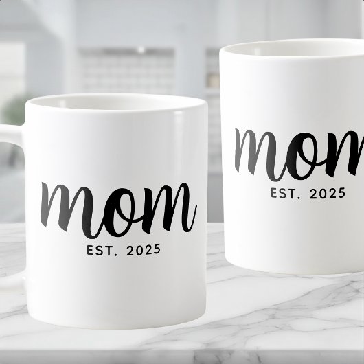 Mom Established New Mom Gift Kaffeetasse