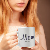Mom Established New Mom Gift  Kaffeetasse
