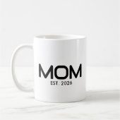 Mom Established New Mom Gift  Kaffeetasse (Links)
