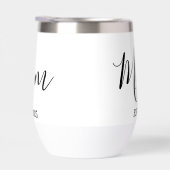 Mom Established New Mom Gift Minimalist (Rechts)