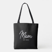 Mom Established New Mom Gift Tasche (Rückseite)