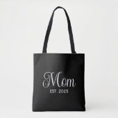Mom Established New Mom Gift Tasche (Vorderseite)