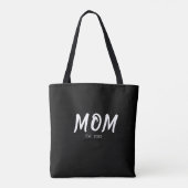 Mom Established New Mom Gift Tasche (Rückseite)