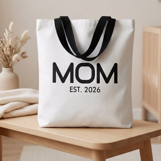 Mom Established New Mom Gift  Tasche