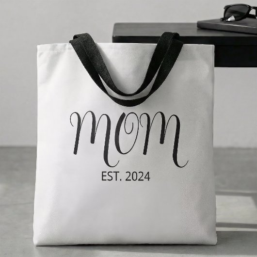 Mom Established New Mom Gift  Tasche