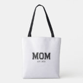 Mom Established New Mom Gift Tasche (Rückseite)