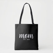 Mom Established New Mom Gift Tasche (Vorderseite)