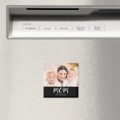 Mom Established Photo Gift Magnet (In Situ (Geschirrspüler))