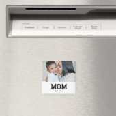 Mom Established Photo Gift Magnet (In Situ (Geschirrspüler))