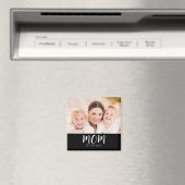 Mom Established Photo Gift Magnet (In Situ (Geschirrspüler))