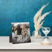 Mom Established Photo Mother's Day Fotoplatte (InSitu)