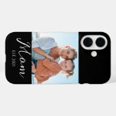 Mom Established Schrift Foto Case-Mate iPhone Hülle (Rückseite (Horizontal))