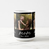 Mom Established Script Black 3 Photo  Kaffeetasse (Mittel)