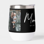 Mom Established Script Black Photo (Links)