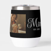 Mom Established Script Black Photo (Vorderseite)