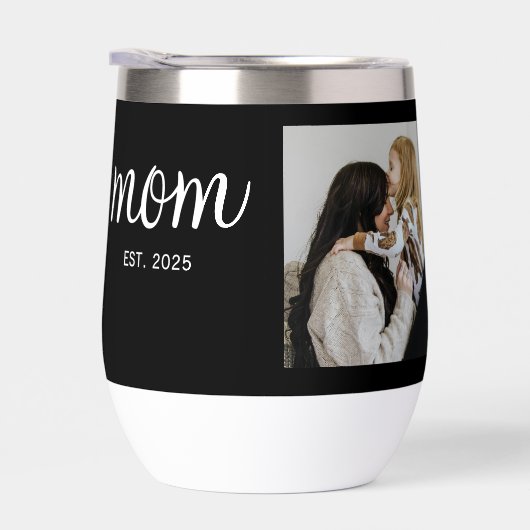 Mom Established Script Black Photo (Rechts)