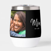 Mom Established Script Black Photo (Vorderseite)