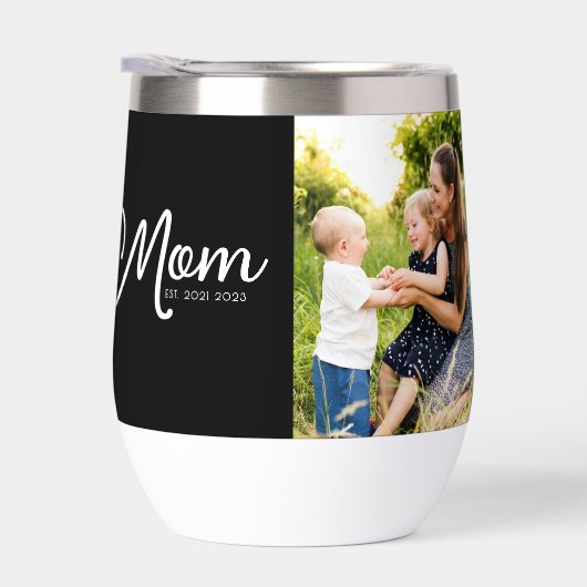 Mom Established Script Black Photo (Rechts)