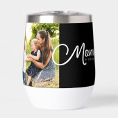 Mom Established Script Black Photo  (Vorderseite)