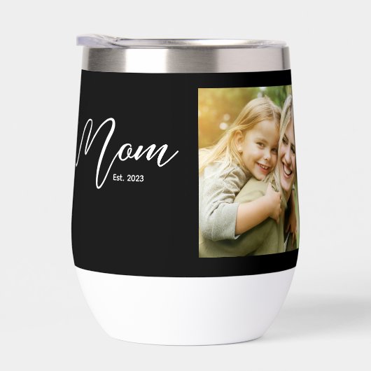 Mom Established Script Black Photo (Rechts)