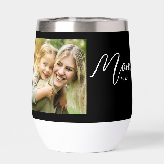 Mom Established Script Black Photo (Rückseite)