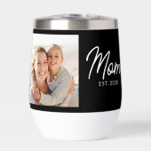 Mom Established Script Black Photo (Vorderseite)