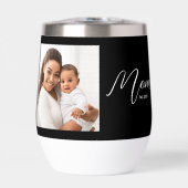 Mom Established Script Black Photo (Vorderseite)