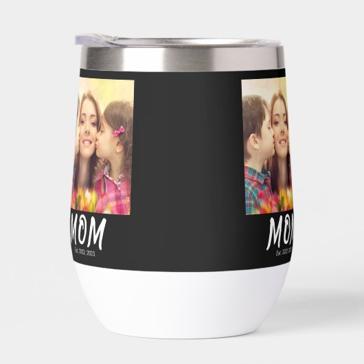 Mom Established Script Black Photo (Rechts)