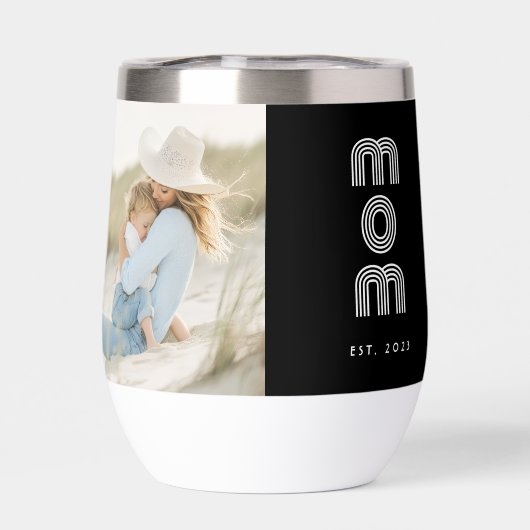 Mom Established Script Black Photo (Rückseite)