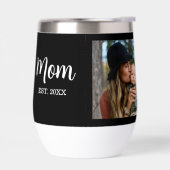 Mom Established Script Black Photo (Links)