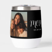 Mom Established Script Black Photo (Vorderseite)