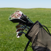 Mom Established Script Black Photo Golf Headcover (In SItu)