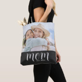 Mom Established Script Black Photo Tasche (Von Nahem)
