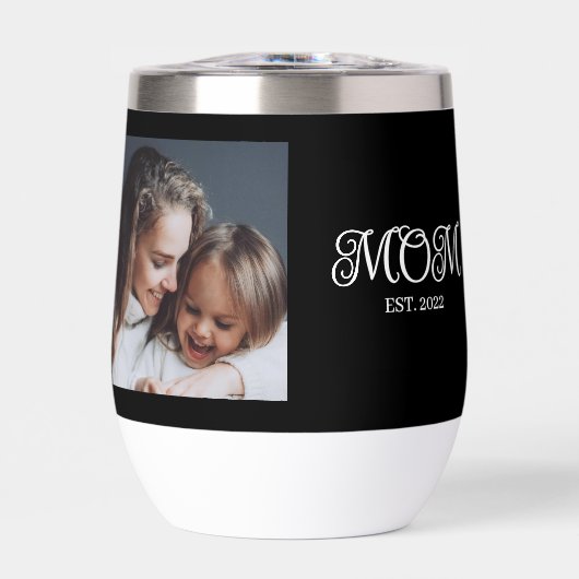 Mom Established Script Photo (Vorderseite)