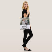 Mom established, Tote Bag with Photo Tasche (Am Model)