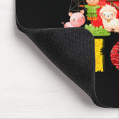 Mom Farm Cow Birthday Boy Matching Family Matching Mousepad (Ecke)