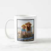 Mom Favorite Human Sorry Dad Funny Custom 1 Photo Kaffeetasse (Links)