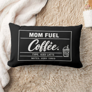 Mom Fuel Eiskaffee zum Muttertag Lendenkissen