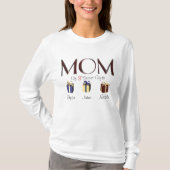 MOM GESCHENK-T - SHIRT-SCHABLONE T-Shirt (Vorderseite)