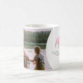 Mom Gift Custom Photo Mom Quote Kaffeetasse (Mittel)