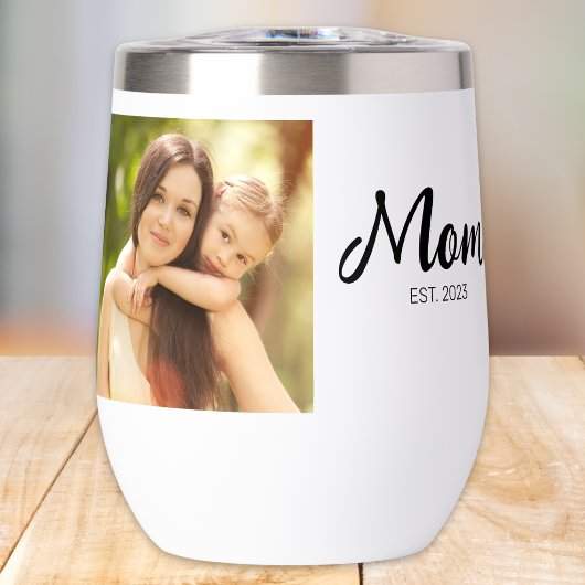 Mom hat Skript Foto erstellt