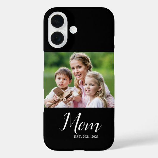 Mom hat Skript Foto erstellt  Case-Mate iPhone Hülle (Rückseite)