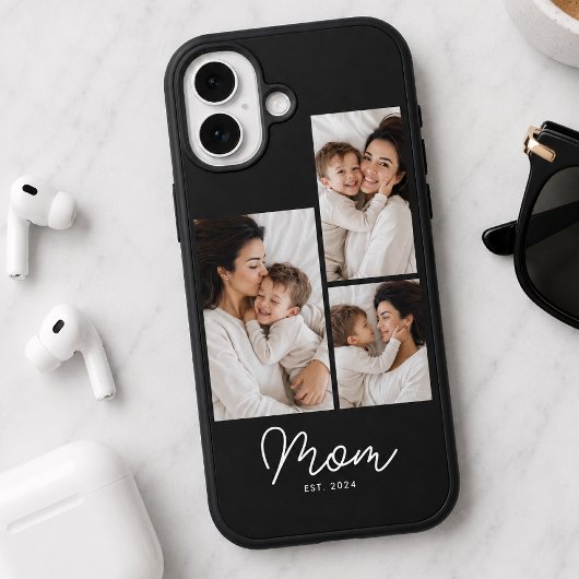 Mom hat Skript Schwarz 3 Foto Case-Mate iPhone Hülle